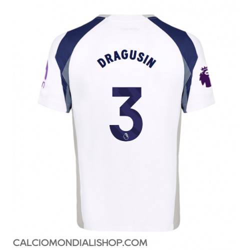 Maglie da calcio Tottenham Hotspur Radu Dragusin #3 Prima Maglia 2025-26 Manica Corta